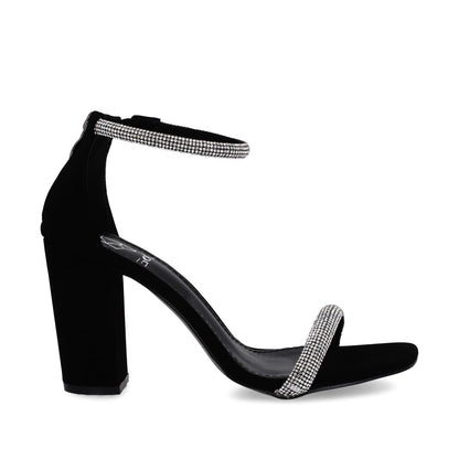 Zapatilla Negra Mujer 35111