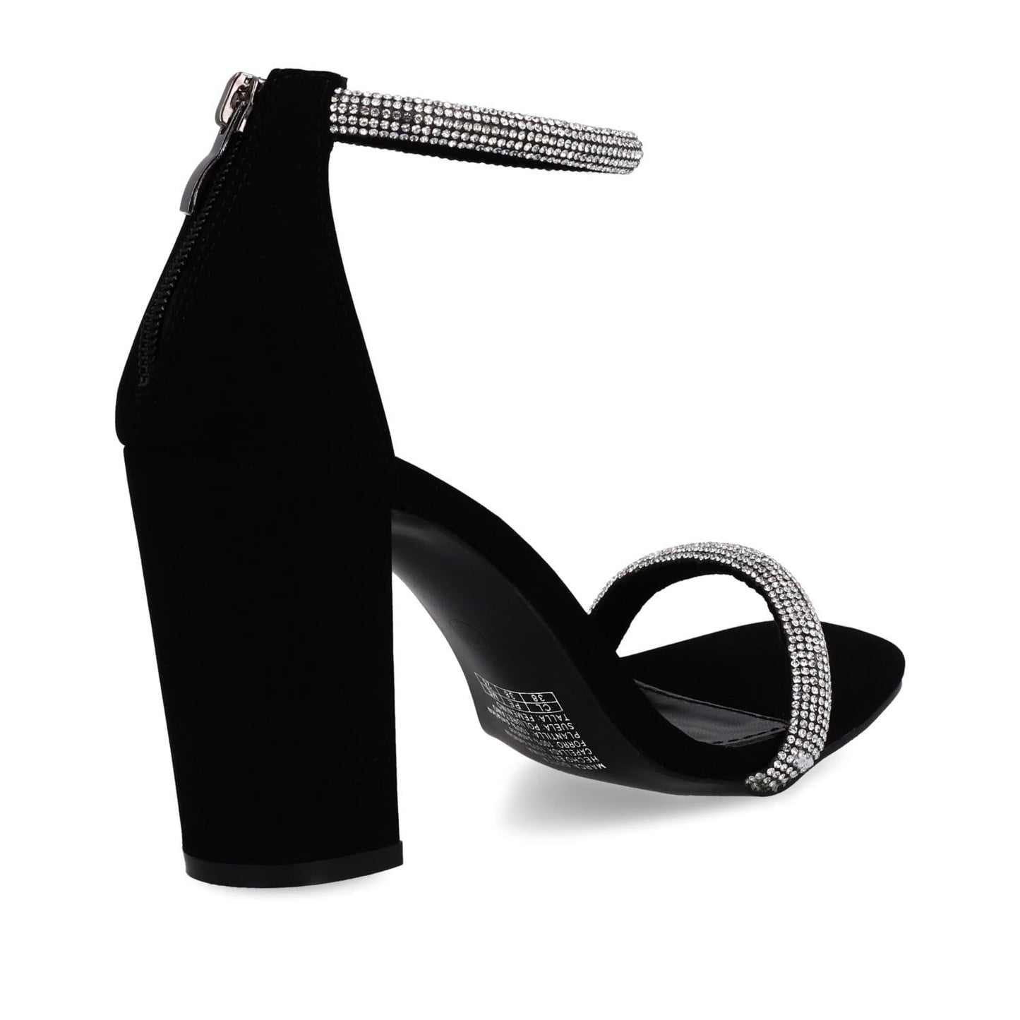 Zapatilla Negra Mujer 35111