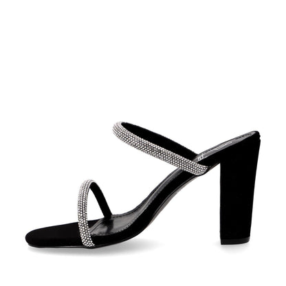 Zapatilla Negra Mujer 36124