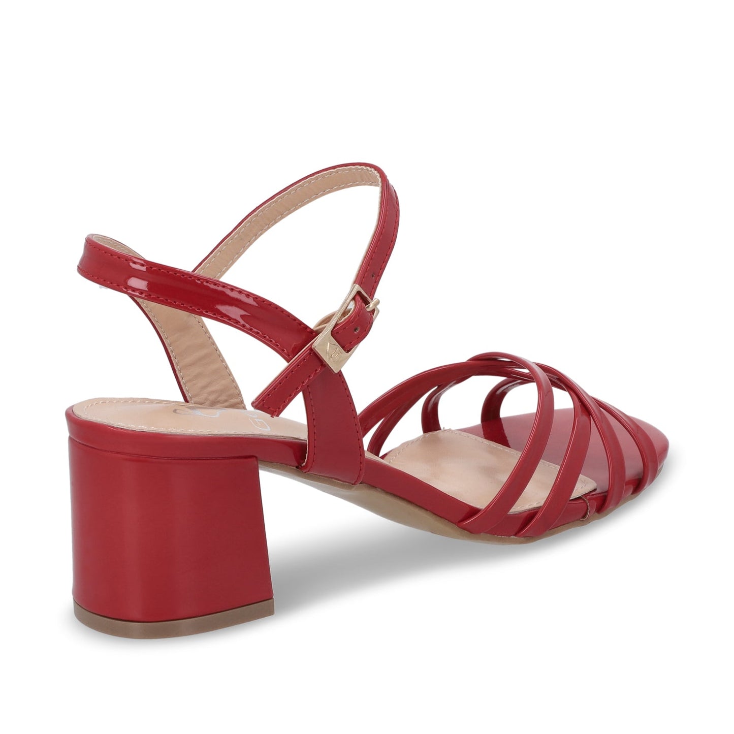 Zapatilla  Roja Mujer 55901
