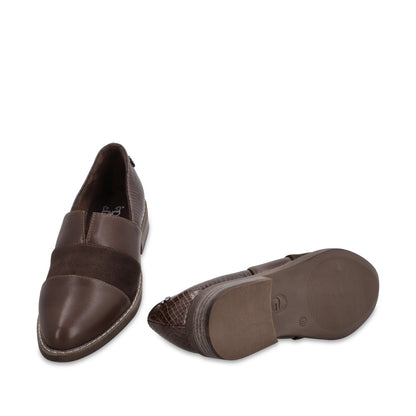 Zapato Café Mujer 17562 - Gotta Mexico