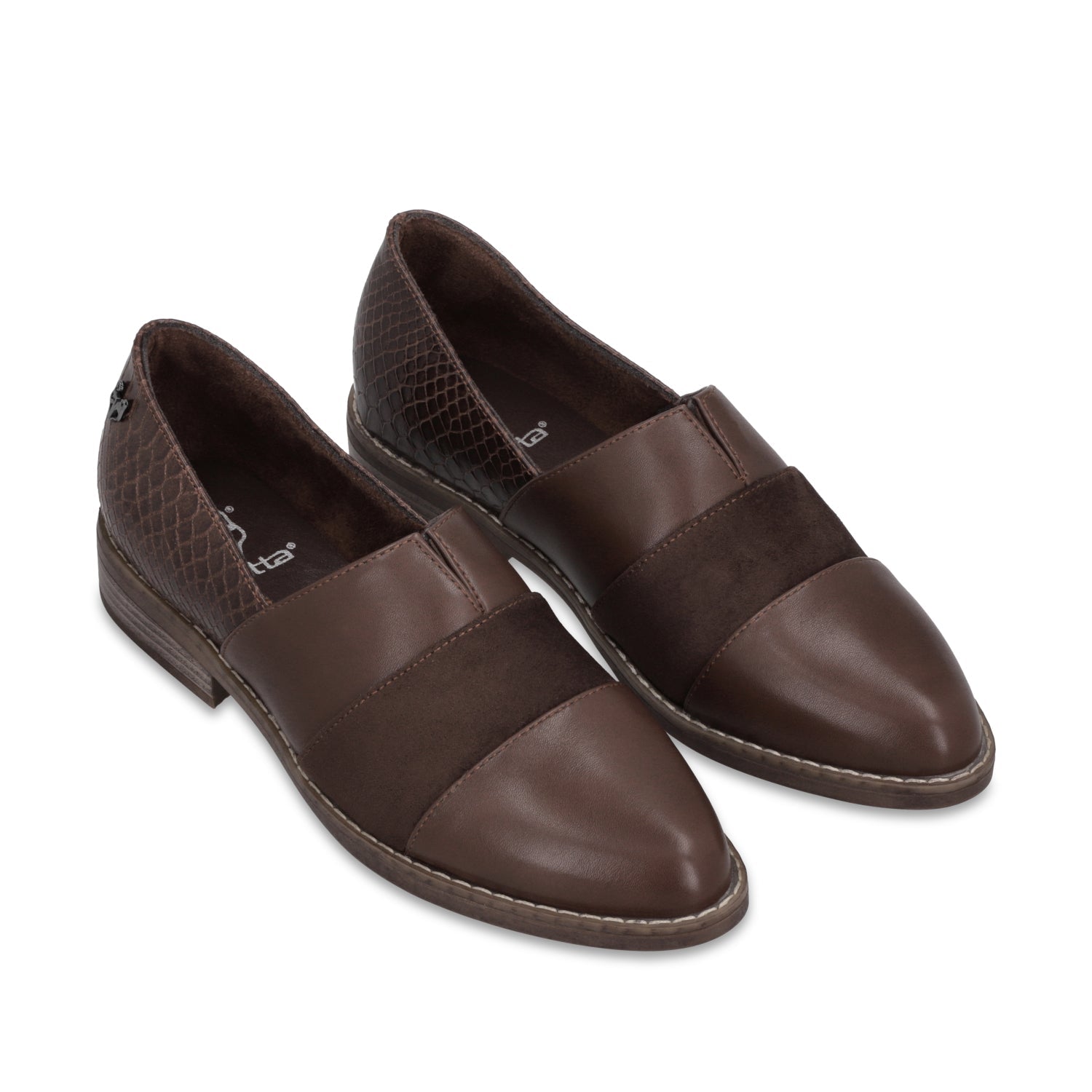 Zapato Café Mujer 17562 - Gotta Mexico