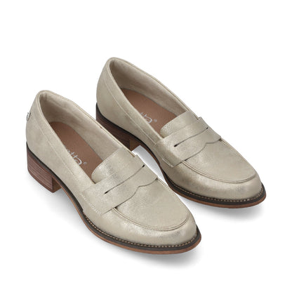 Zapato Dorado Mujer 23552