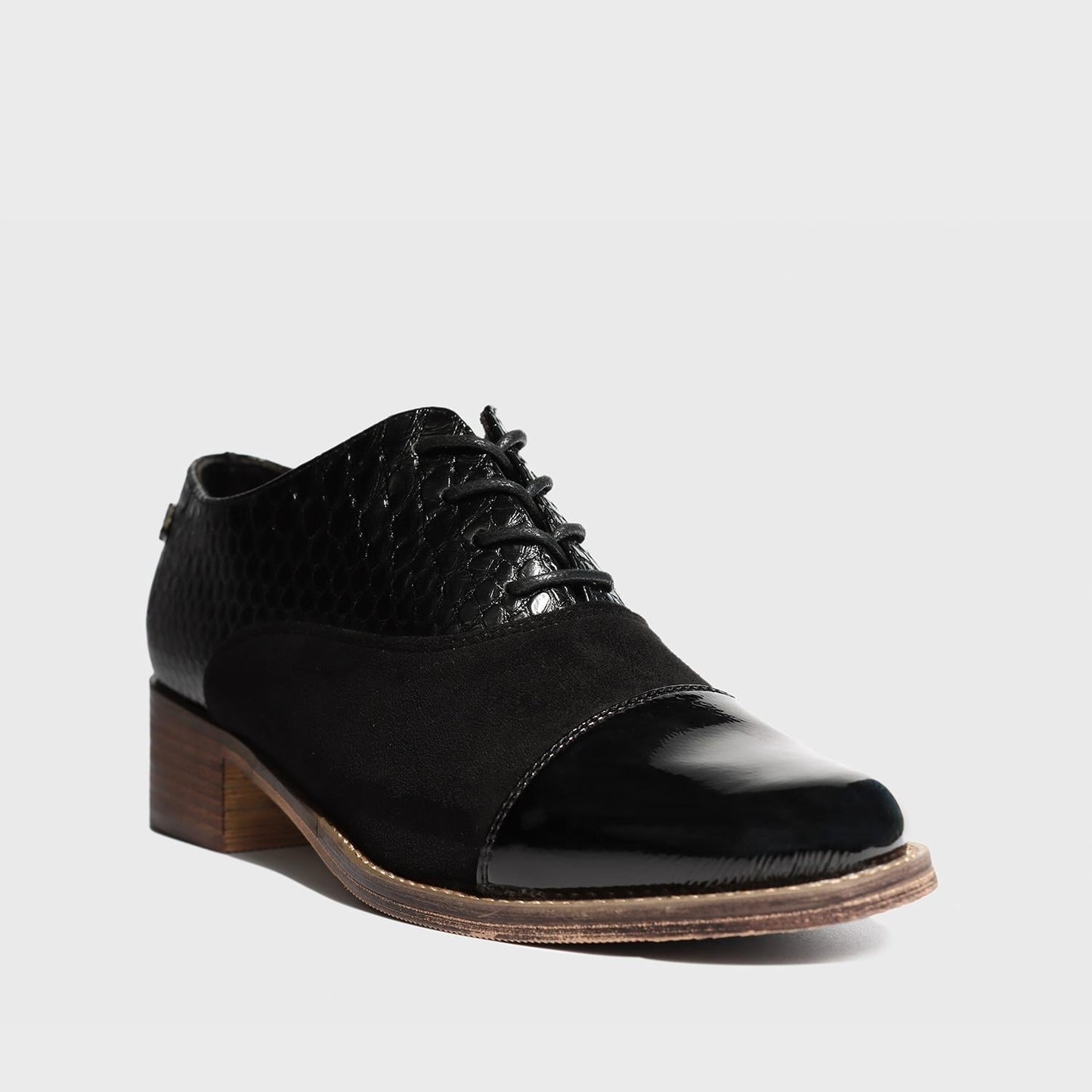 Zapato Negro Mujer 23551