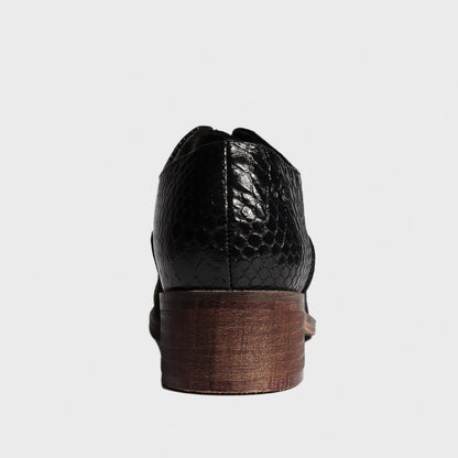 Zapato Negro Mujer 23551