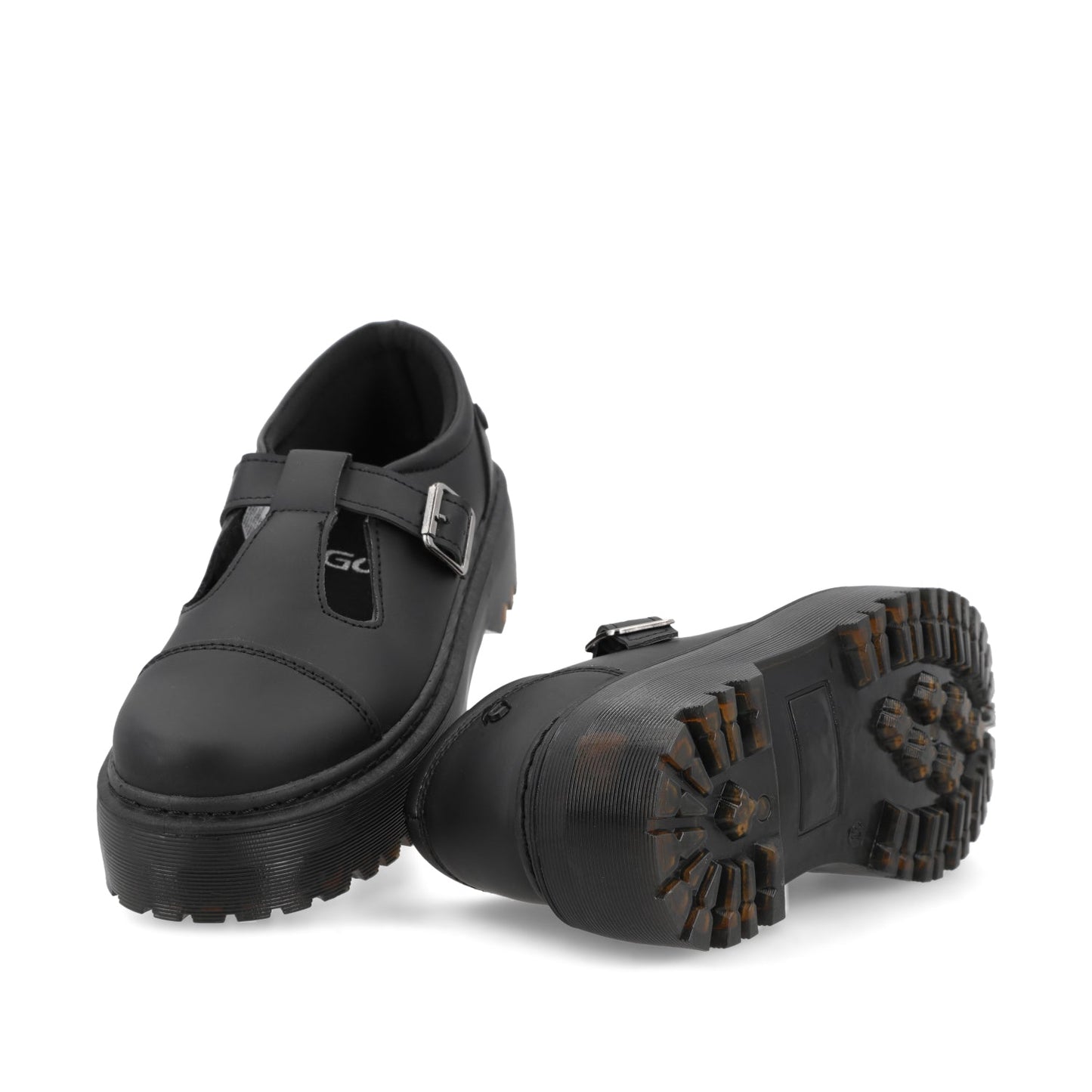 Zapato Negro Mujer C5919