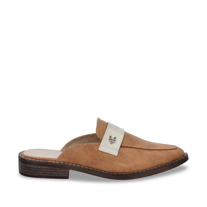 Zapato Plano Camel Mujer 17569