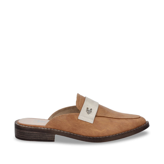 Zapato Plano Camel Mujer 17569