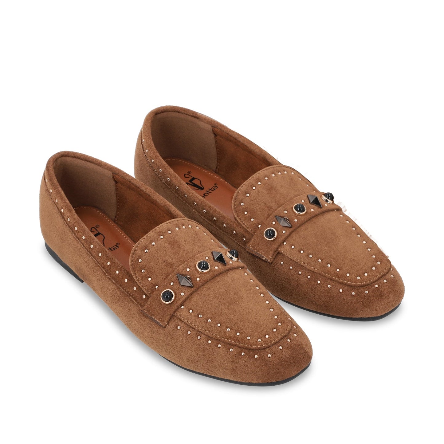 Zapato Plano Camel Mujer 54030