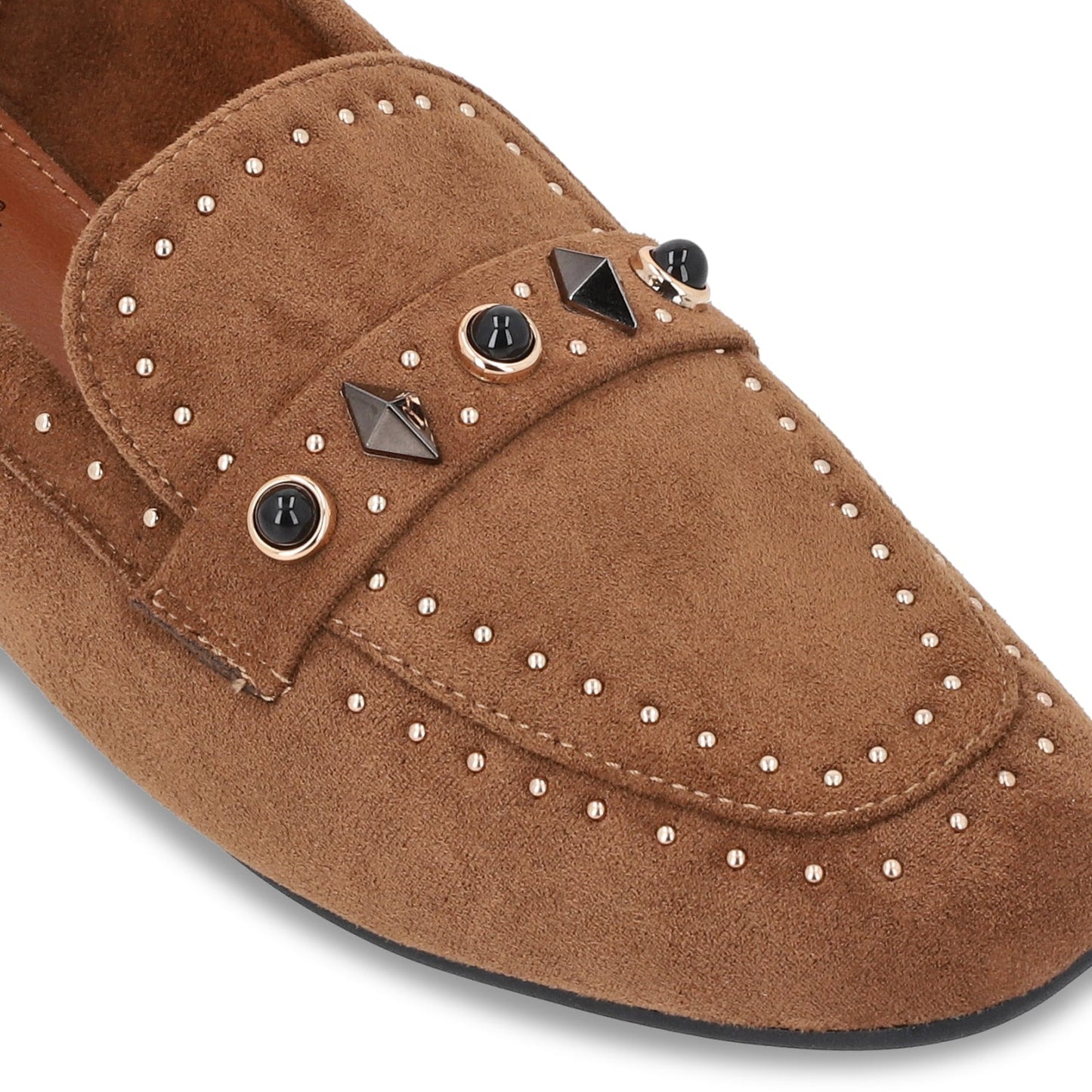 Zapato Plano Camel Mujer 54030