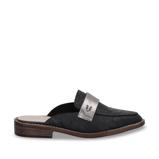 Zapato Plano Negro Mujer 17569