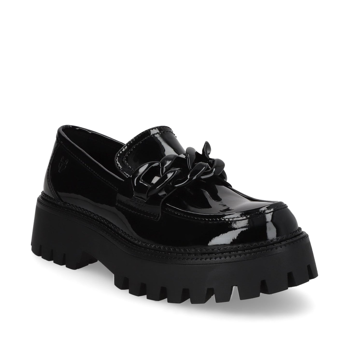 Zapato Plataforma Negro Mujer 46301