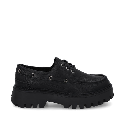 Zapato Plataforma Negro Mujer 46302 - Gotta Mexico