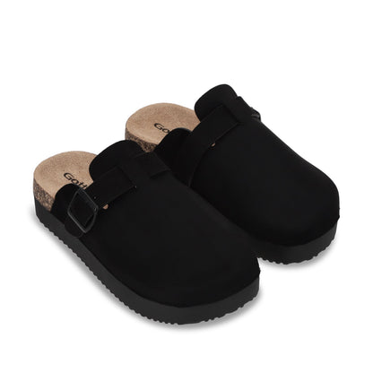 Zapato Puntilla Negro Mujer 52010