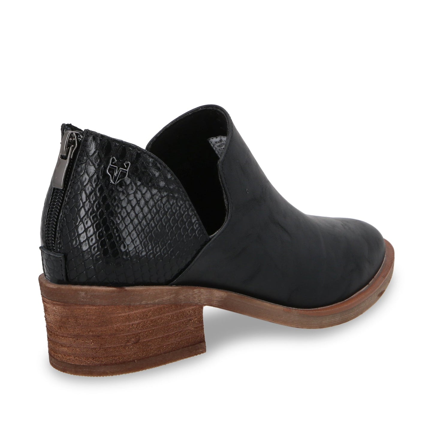 zapato Taco Negro Mujer 43108