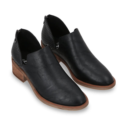 zapato Taco Negro Mujer 43108