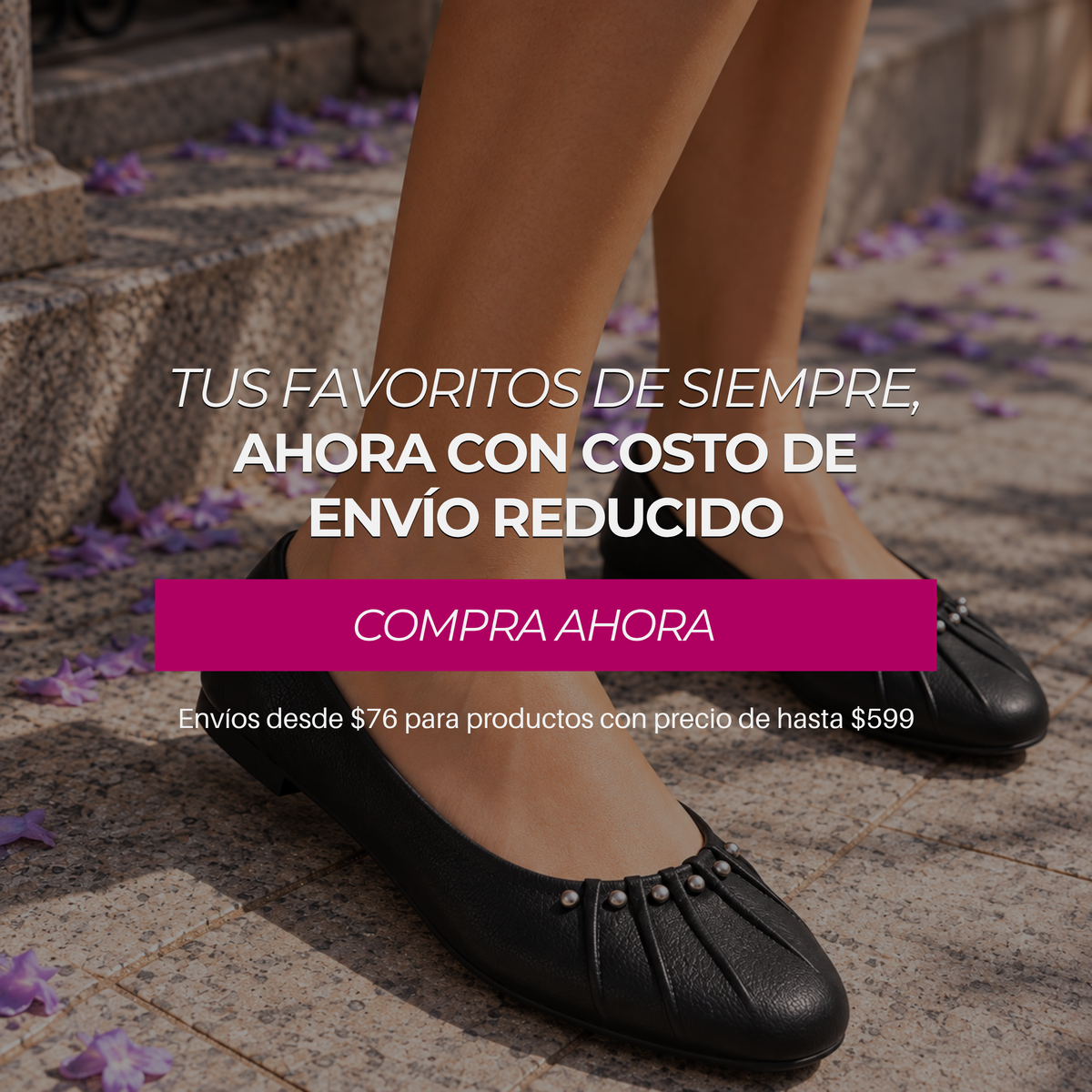 Descuentos en zapatos para mujer Gotta México con costo de envío reducido desde $76 en productos seleccionados.