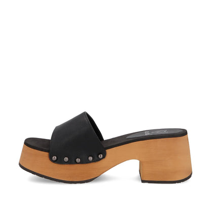 Zueco Negro Mujer 35261