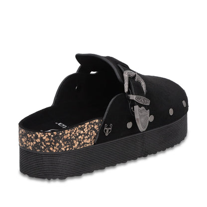 Zueco Plataforma Negro Mujer 65950 - Gotta Mexico