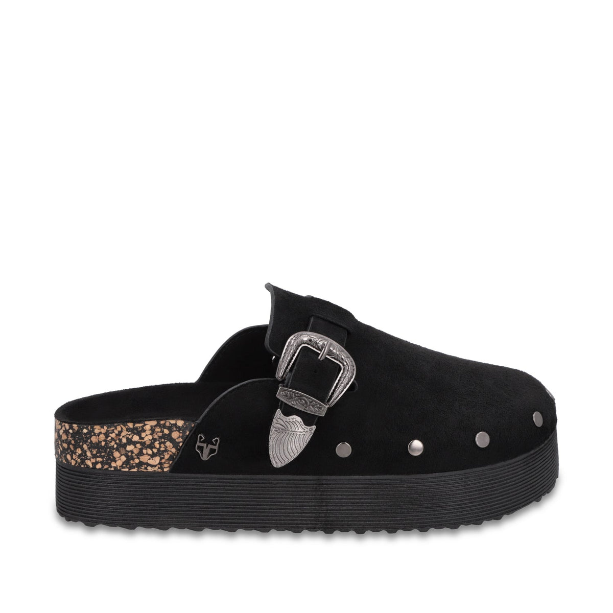 Zueco Plataforma Negro Mujer 65950 - Gotta Mexico