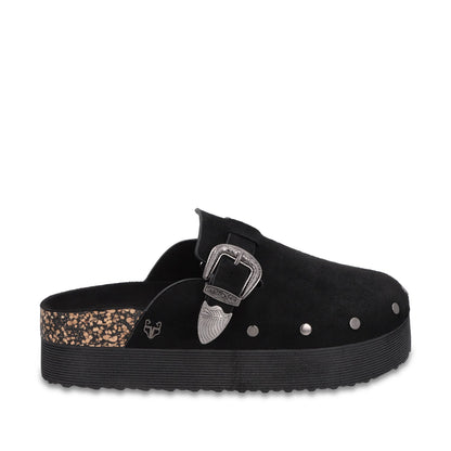 Zueco Plataforma Negro Mujer 65950 - Gotta Mexico