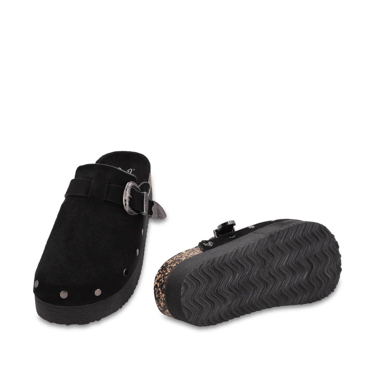 Zueco Plataforma Negro Mujer 65950 - Gotta Mexico